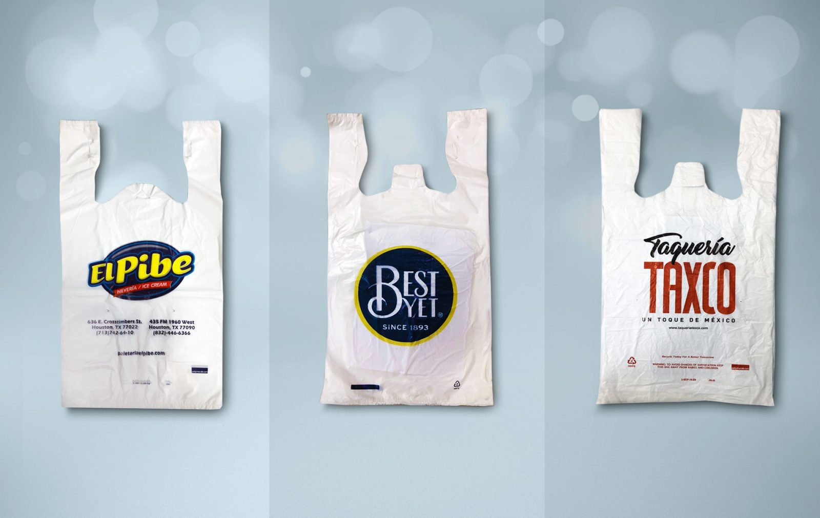 Custom printed 2025 t shirt bags